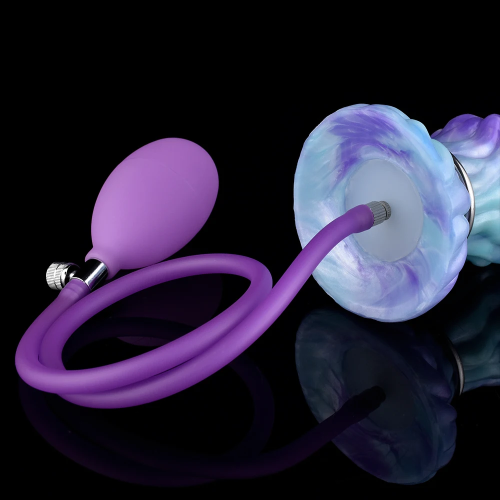 FAAK Fantasy Pneumatic Ovipositor Silicone Vaginal Balls Anal Sex Toys Lay Eggs Dildos Butt Plug Adult Games Masturbators