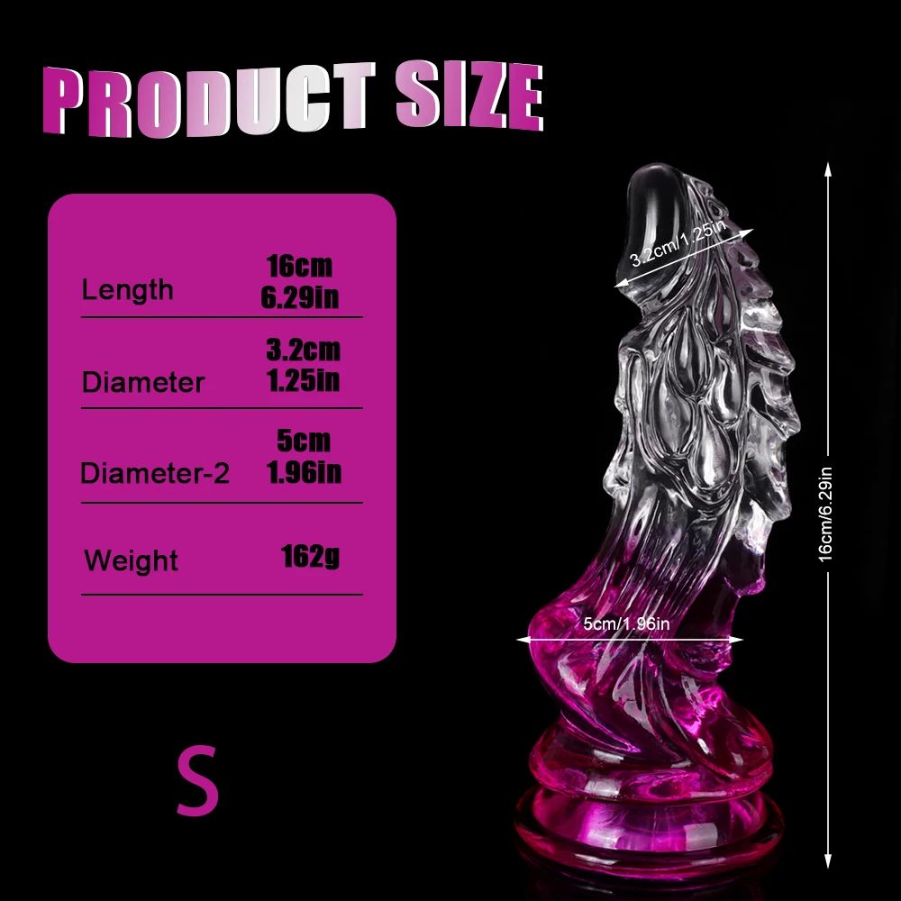 Hot Selling Dragon Dildos For Women Big Monster Dildo Animal Phallus Alien Fantasy Dildo Anal Toys Thick Luminous Dildo Sex Shop