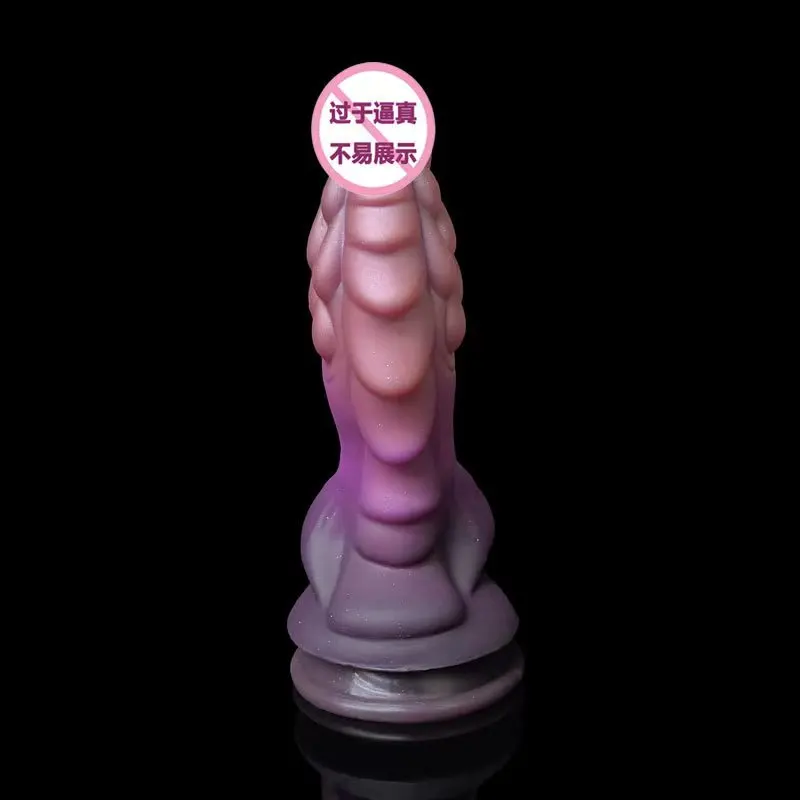 Hot Selling Dragon Dildos For Women Big Monster Dildo Animal Phallus Alien Fantasy Dildo Anal Toys Thick Luminous Dildo Sex Shop