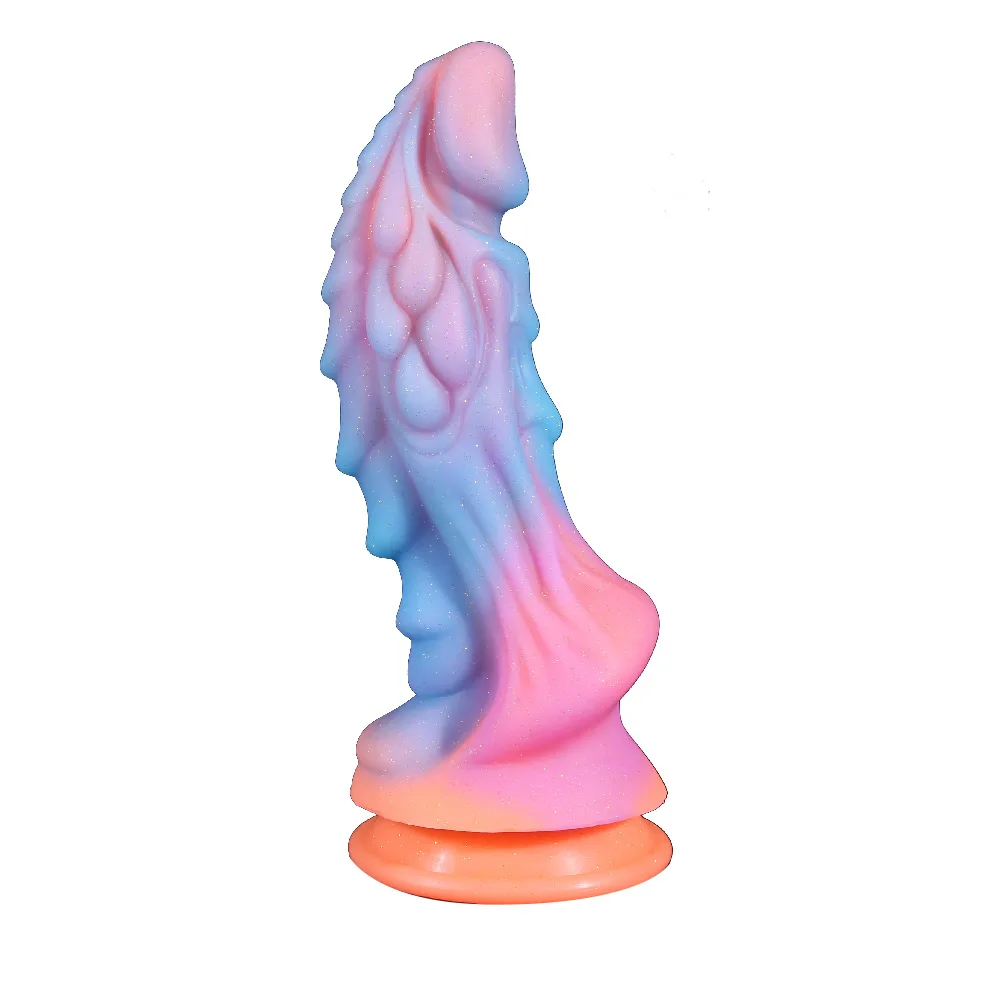 Hot Selling Dragon Dildos For Women Big Monster Dildo Animal Phallus Alien Fantasy Dildo Anal Toys Thick Luminous Dildo Sex Shop
