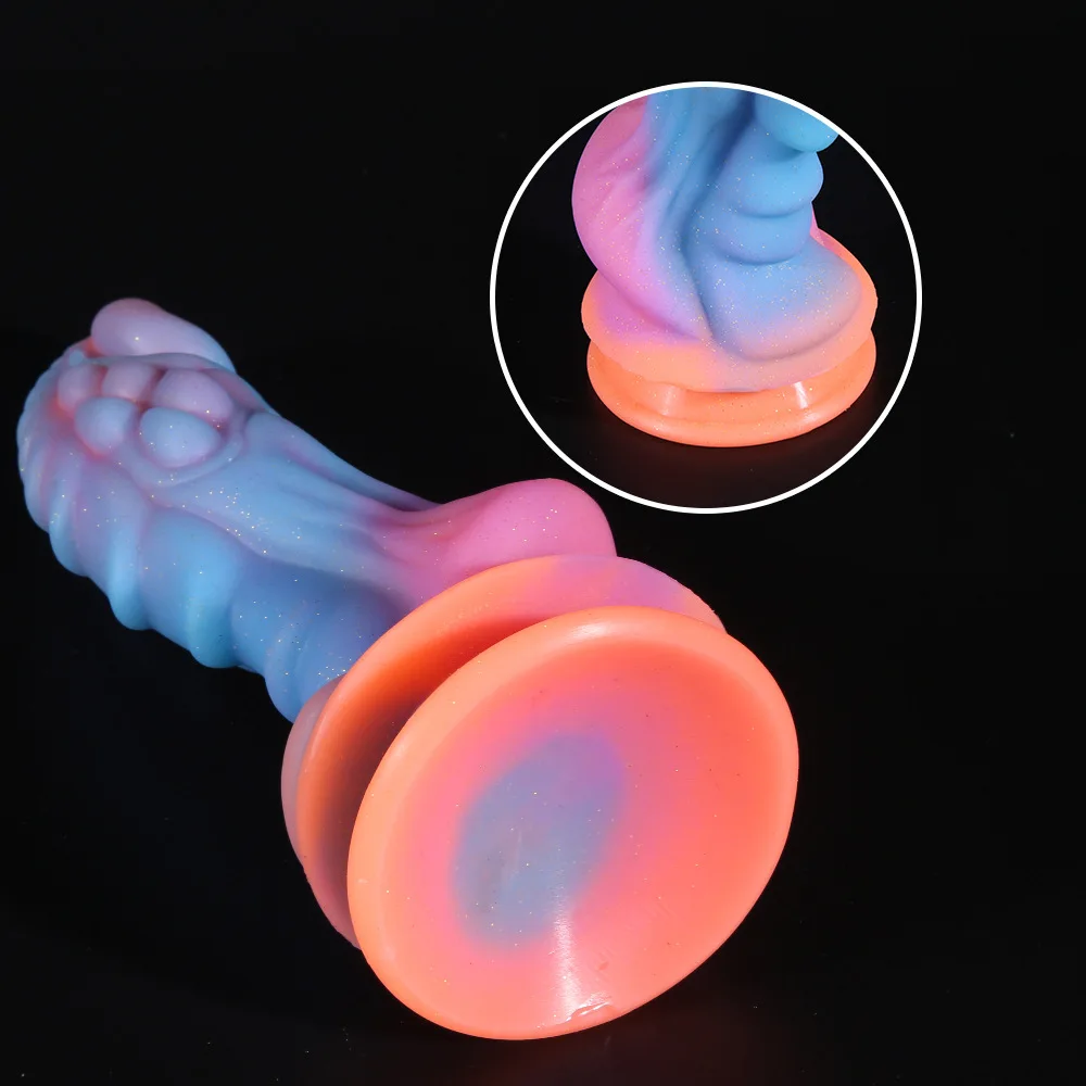 Hot Selling Dragon Dildos For Women Big Monster Dildo Animal Phallus Alien Fantasy Dildo Anal Toys Thick Luminous Dildo Sex Shop
