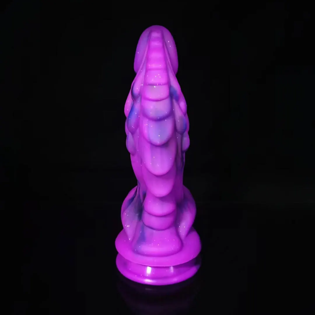 Hot Selling Dragon Dildos For Women Big Monster Dildo Animal Phallus Alien Fantasy Dildo Anal Toys Thick Luminous Dildo Sex Shop