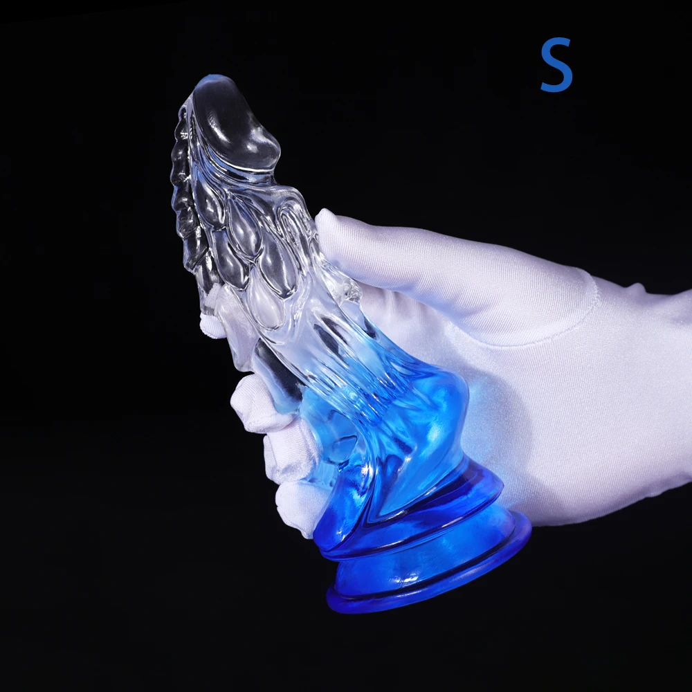 Hot Selling Dragon Dildos For Women Big Monster Dildo Animal Phallus Alien Fantasy Dildo Anal Toys Thick Luminous Dildo Sex Shop