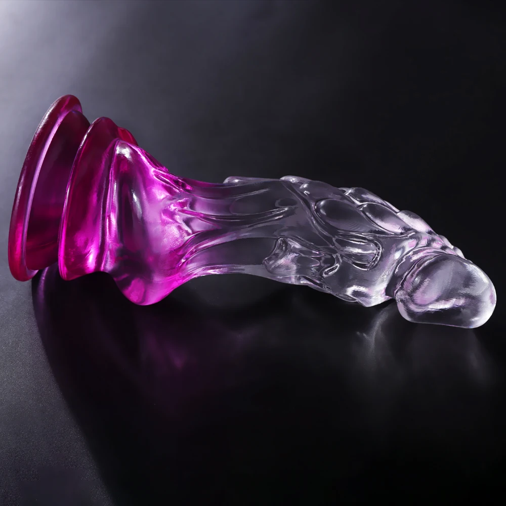 Hot Selling Dragon Dildos For Women Big Monster Dildo Animal Phallus Alien Fantasy Dildo Anal Toys Thick Luminous Dildo Sex Shop