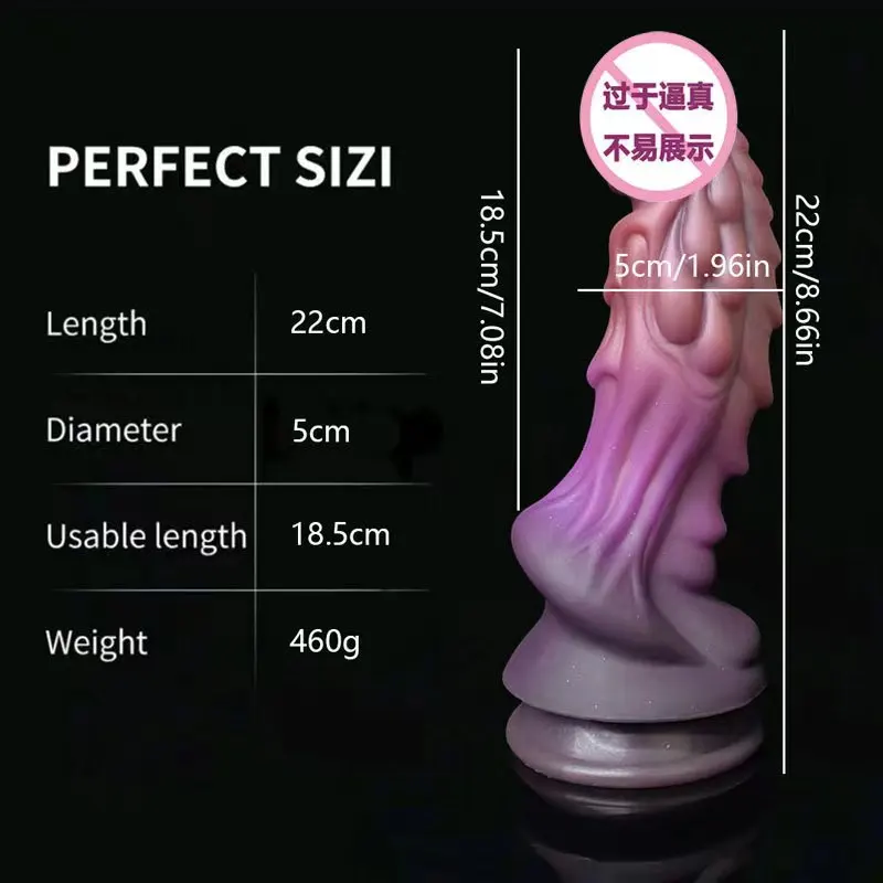 Hot Selling Dragon Dildos For Women Big Monster Dildo Animal Phallus Alien Fantasy Dildo Anal Toys Thick Luminous Dildo Sex Shop