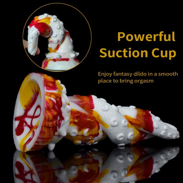Silicone Octopus Anal Sex Toy Butt Animal Plug Tentacle Fantasy Dildo Masturbate For Women Men Orgasm Anus Beads