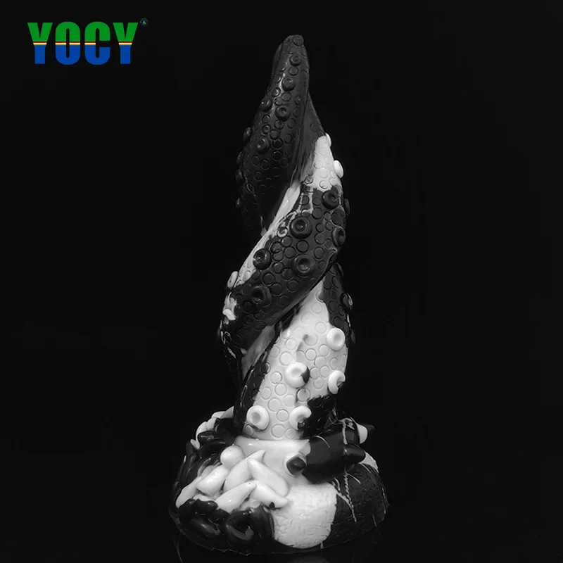 YOCY Silicone Octopus Anal Sex Toy Butt Animal Plug Tentacle Fantasy Dildo Masturbate For Women Men Orgasm Anus Beads