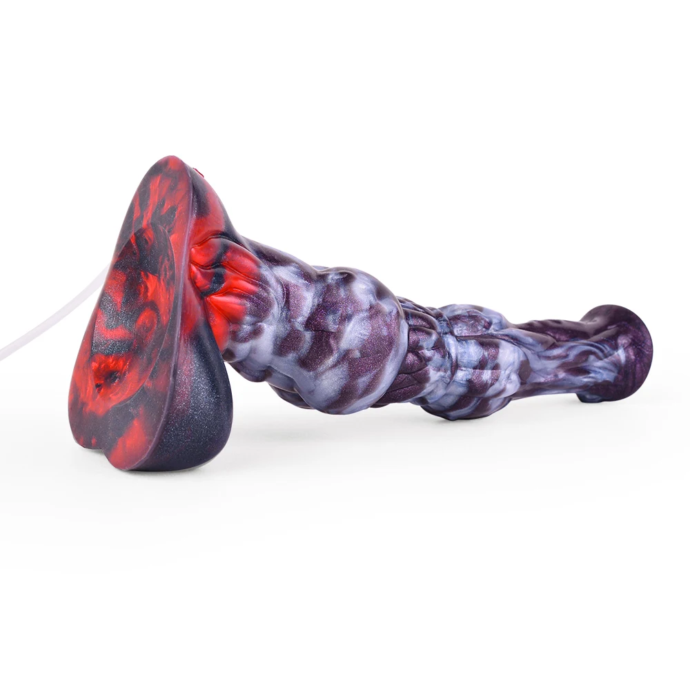 FAAK Fantasy Horse Knot Ejaculation Dildo Silicone Squirting Penis Multi Color Large Anal Plug Sex Toys For Women Men Anal Plug FAAK Fantasy Horse Knot Ejaculation Dildo Silicone Squirting Penis Multi Color Large Anal Plug Sex Toys For Women Men Anal Plug