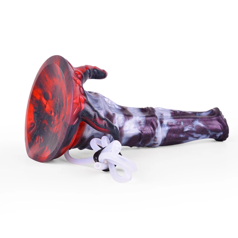 FAAK Fantasy Horse Knot Ejaculation Dildo Silicone Squirting Penis Multi Color Large Anal Plug Sex Toys For Women Men Anal Plug FAAK Fantasy Horse Knot Ejaculation Dildo Silicone Squirting Penis Multi Color Large Anal Plug Sex Toys For Women Men Anal Plug