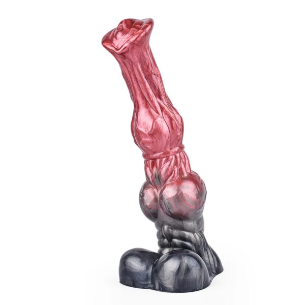Fantasy Horse Dildo With Testis Silicone Multi Color Animal Penis Sex Toys For Women Men Anal Plug Female Masturbator