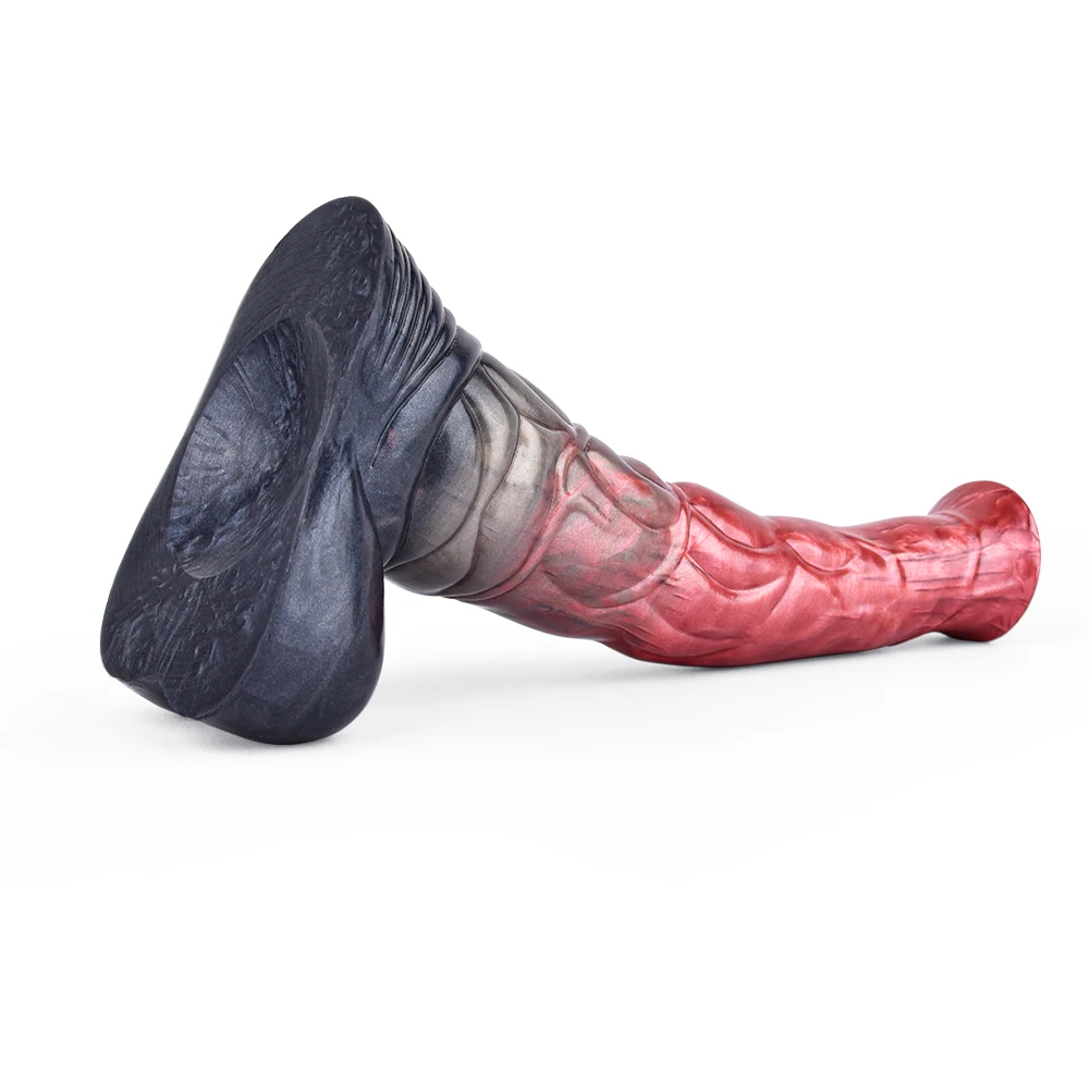 FAAK Fantasy Horse Dildo With Testis Silicone Multi Color Animal Penis Sex Toys For Women Men Anal Plug Female Masturbator FAAK Fantasy Horse Dildo With Testis Silicone Multi Color Animal Penis Sex Toys For Women Men Anal Plug Female Masturbator