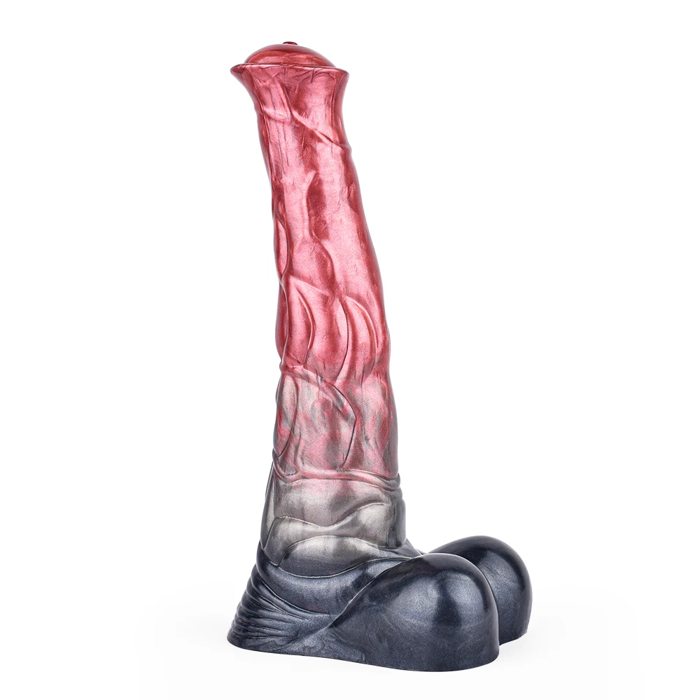 FAAK Fantasy Horse Dildo With Testis Silicone Multi Color Animal Penis Sex Toys For Women Men Anal Plug Female Masturbator FAAK Fantasy Horse Dildo With Testis Silicone Multi Color Animal Penis Sex Toys For Women Men Anal Plug Female Masturbator