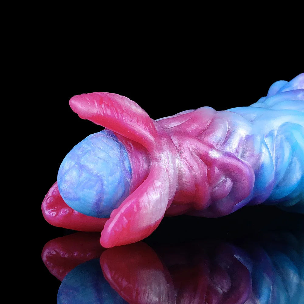YOCY Inflatable Ovipositor Silicone Fantasy Dildo Pneumatic Lay Eggs Butt Plug Masturbator Vaginal Sex Toy For Women Men