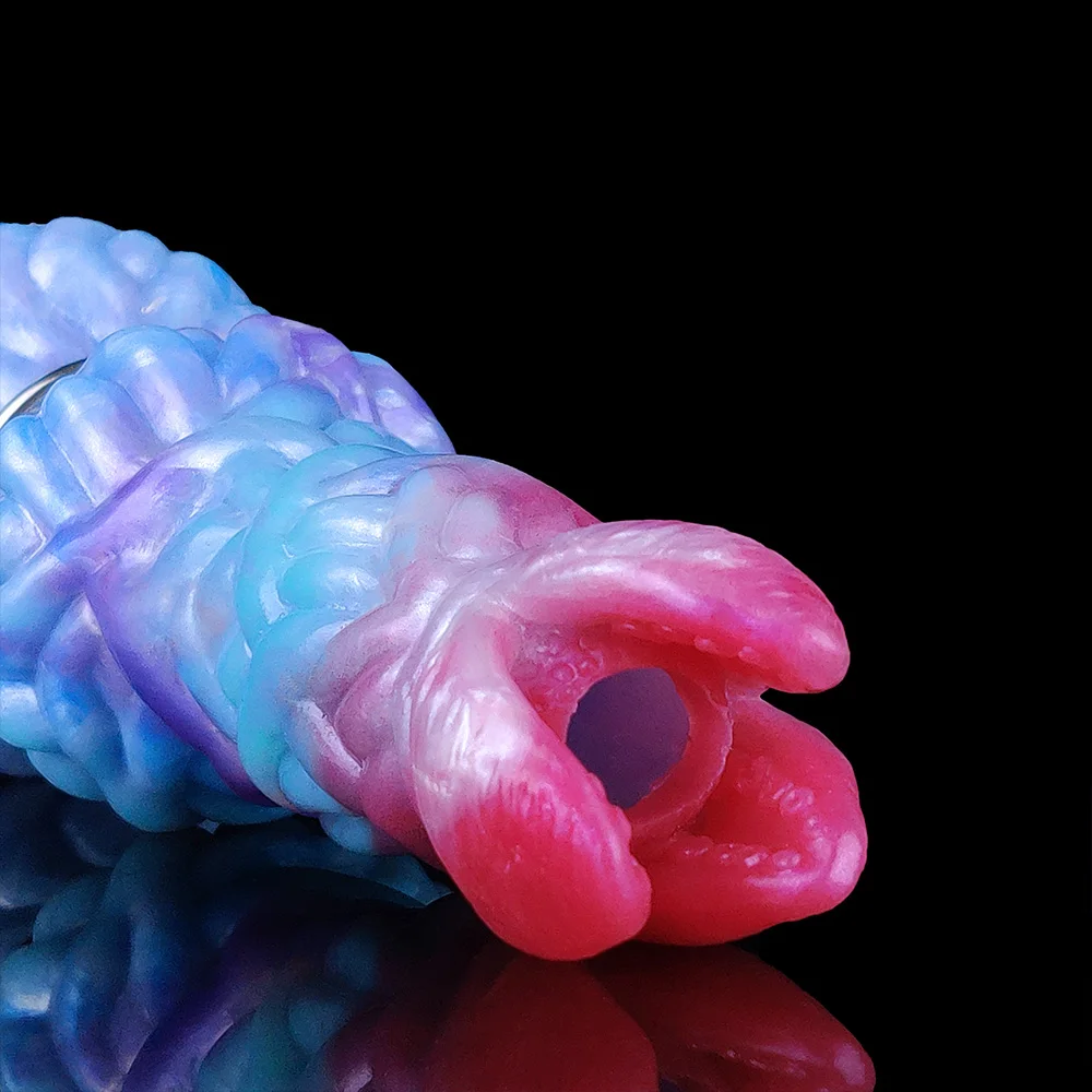 YOCY Inflatable Ovipositor Silicone Fantasy Dildo Pneumatic Lay Eggs Butt Plug Masturbator Vaginal Sex Toy For Women Men