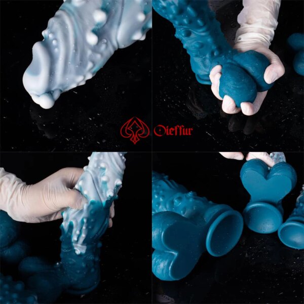 Giant Fantasy Dildo Realistic Monster Dragon Dildo With Suction Cup Particle Plug Prostate GSpot Butt Plug Sex Toy for Men Women