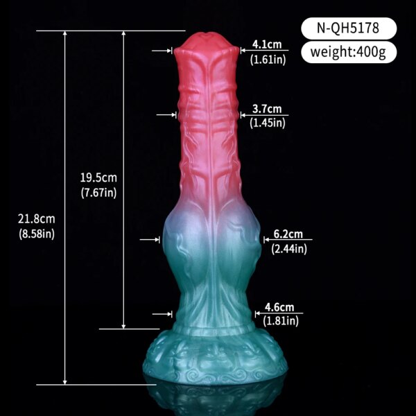 Silicone Large Penis Anal Plug Fantasy Dog Knot Dildo With Sucker Sex Toys For Women Men Female Masturbator Big Dong
