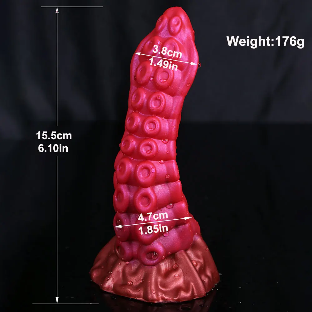 Small Octopus Tentacle Dildo Soft Silicone Animal Fantasy Dildo Colorful Anal Butt Plug Masturbate For Women Men Orgasm Sex Tool Small Octopus Tentacle Dildo Soft Silicone Animal Fantasy Dildo Colorful Anal Butt Plug Masturbate For Women Men Orgasm Sex Tool