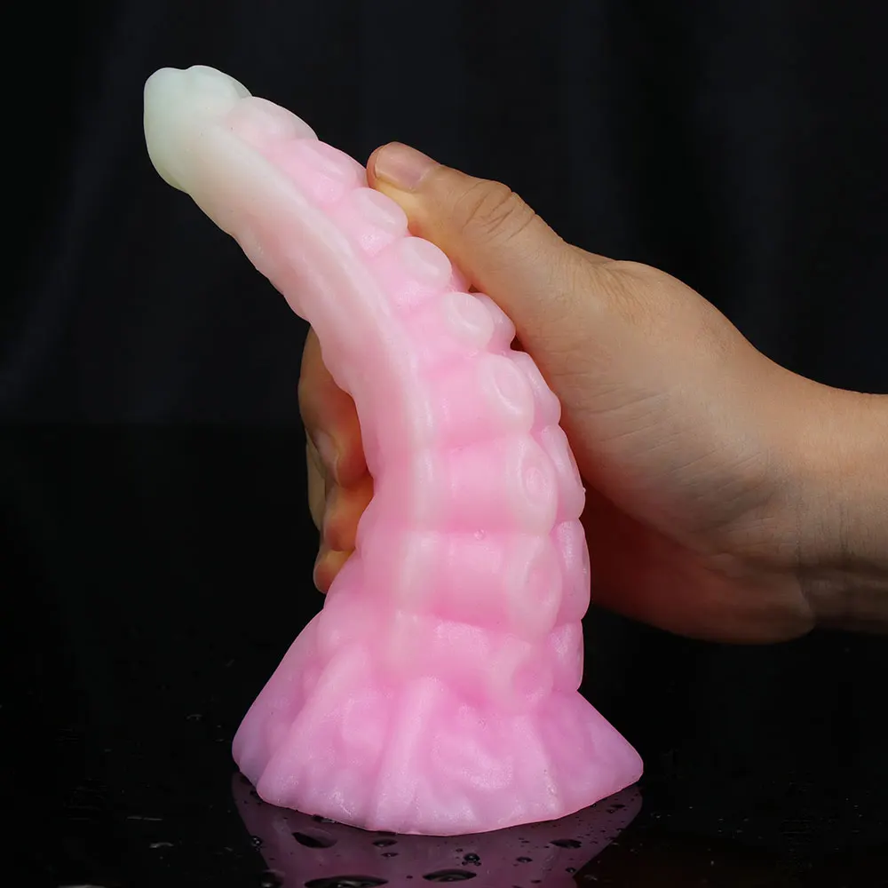 Small Octopus Tentacle Dildo Soft Silicone Animal Fantasy Dildo Colorful Anal Butt Plug Masturbate For Women Men Orgasm Sex Tool Small Octopus Tentacle Dildo Soft Silicone Animal Fantasy Dildo Colorful Anal Butt Plug Masturbate For Women Men Orgasm Sex Tool