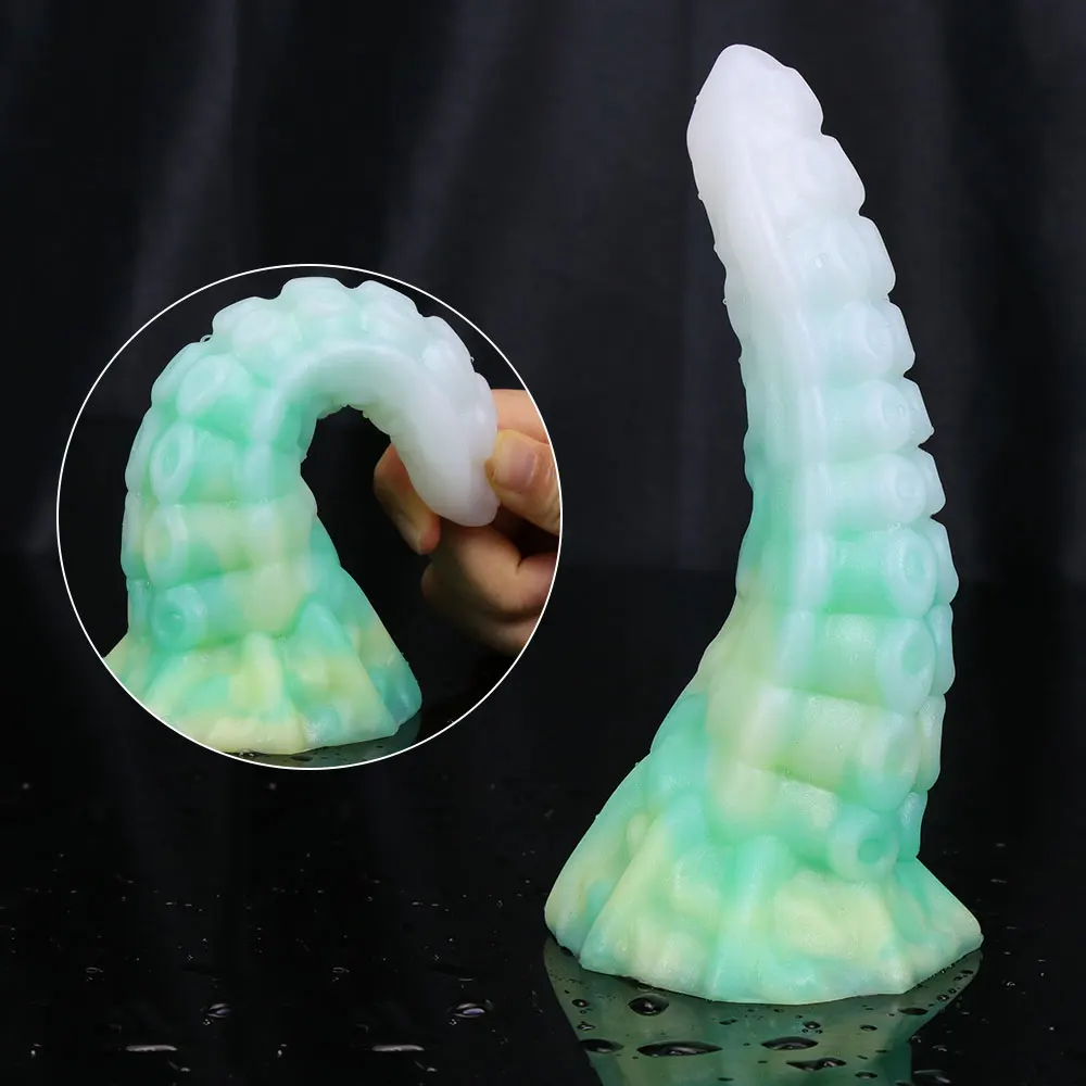 Small Octopus Tentacle Dildo Soft Silicone Animal Fantasy Dildo Colorful Anal Butt Plug Masturbate For Women Men Orgasm Sex Tool Small Octopus Tentacle Dildo Soft Silicone Animal Fantasy Dildo Colorful Anal Butt Plug Masturbate For Women Men Orgasm Sex Tool