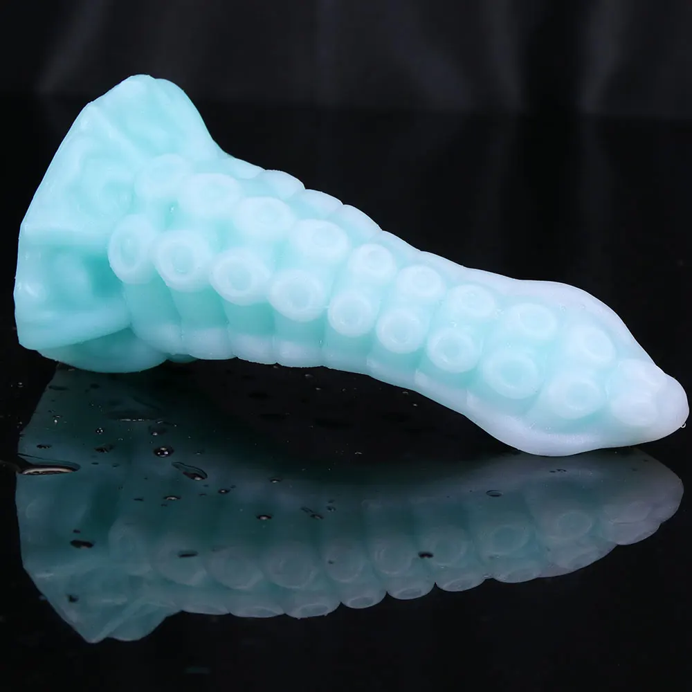 Small Octopus Tentacle Dildo Soft Silicone Animal Fantasy Dildo Colorful Anal Butt Plug Masturbate For Women Men Orgasm Sex Tool Small Octopus Tentacle Dildo Soft Silicone Animal Fantasy Dildo Colorful Anal Butt Plug Masturbate For Women Men Orgasm Sex Tool