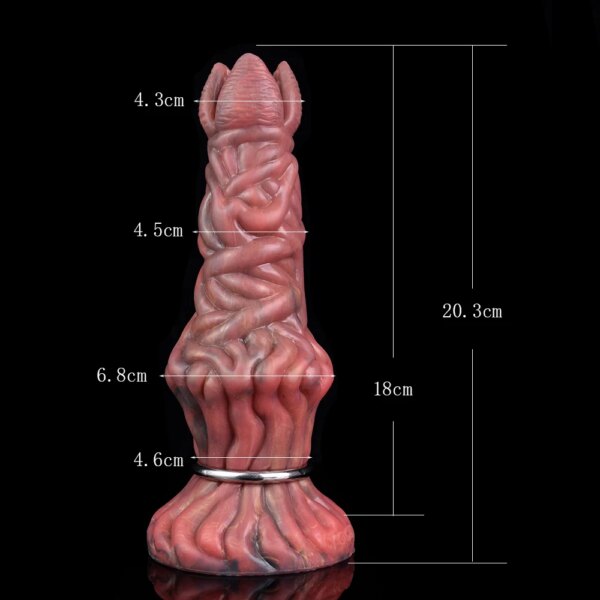 Fantasy Pneumatic Ovipositor Anal Sex Toys Lay Eggs Dildos Silicone Vaginal Balls Butt Plug Adult Games Masturbators