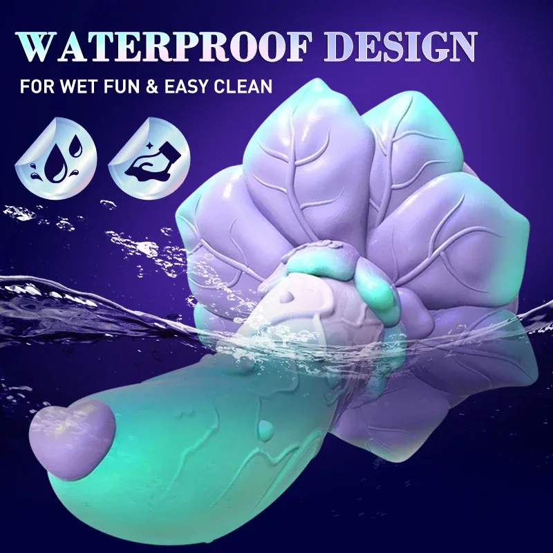 Monster Dildo Silicone Fantasy Colourful Cute Dildo Gingerbread Man Strong Suction Cup Dragon Dildo Anal Plug Sex Toys For Women