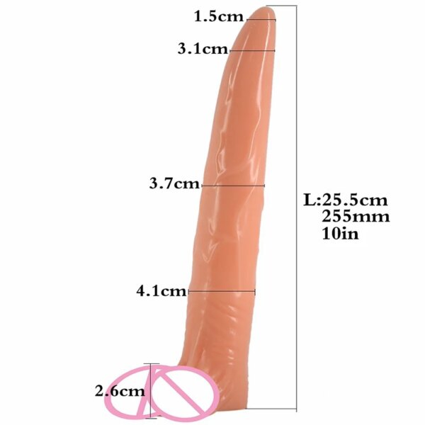 Ass Insert Deer Testicle Dildo Fruit Vegetable Design A Piece Of Lettuce Anal Long Insertable Animal Penis for Sex Fantasy