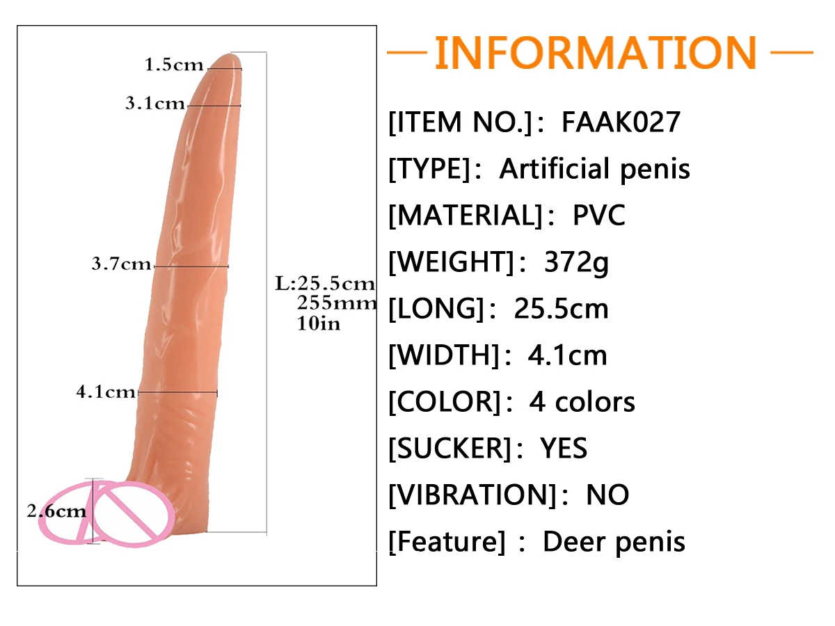 QKKQ Ass Insert Deer Testicle Dildo Fruit Vegetable Design A Piece Of Lettuce Anal Long Insertable Animal Penis for Sex Fantasy