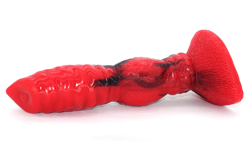 YOCY Animal Dildo Color Silicone Toys Realistic Wolf Fake Penis Adult Toys Fantasy Dildo Holder Masturbation Sex Toys For Women