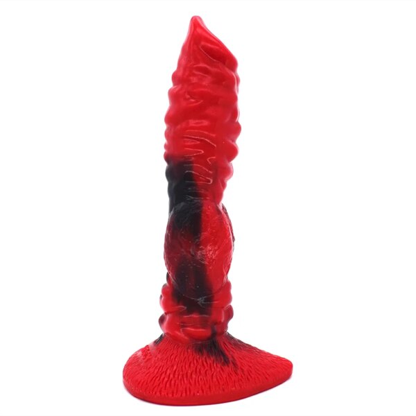 Animal Dildo Color Silicone Toys Realistic Wolf Fake Penis Adult Toys Fantasy Dildo Holder Masturbation Sex Toys For Women