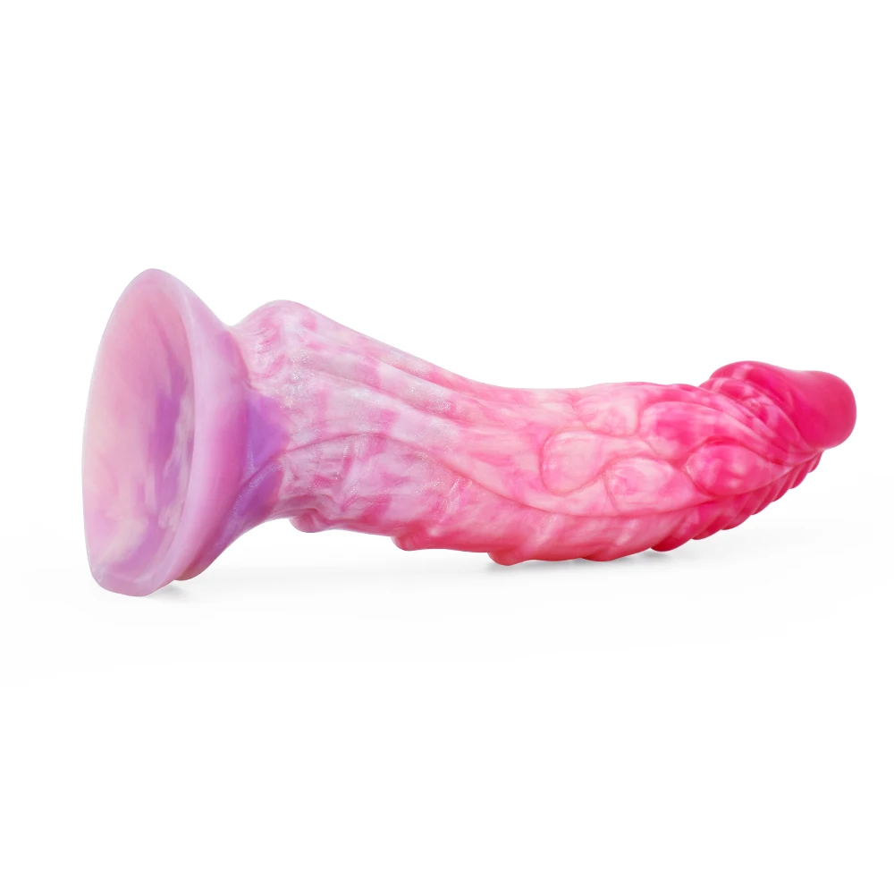 FAAK Fantasy Dragon Dildo With Suction Cup Silicone Colorful Curved Penis Female Masturbator Anal Sex Toys Shop G-spot Stimulate