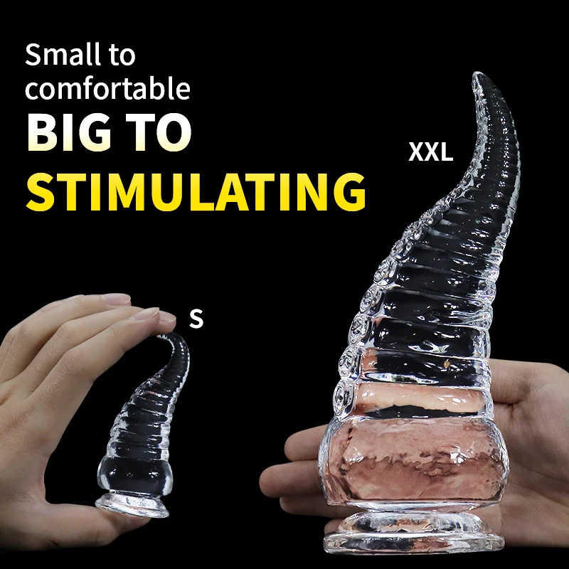 Realistic Octopus Tentacle Dildo Soft Long Anal Plug Jelly Transparent Penis Alien Fantasy Monster Dildo Sex Toys Animal Cock