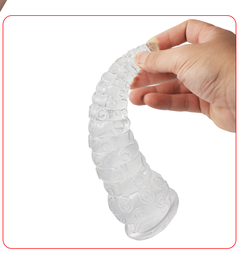 Realistic Octopus Tentacle Dildo Soft Long Anal Plug Jelly Transparent Penis Alien Fantasy Monster Dildo Sex Toys Animal Cock