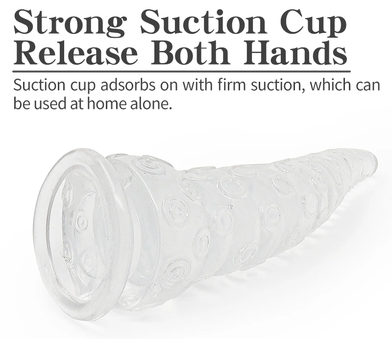 Realistic Octopus Tentacle Dildo Soft Long Anal Plug Jelly Transparent Penis Alien Fantasy Monster Dildo Sex Toys Animal Cock