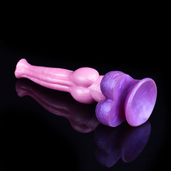 Fantasy Knot Horse Dildo With Suction Cup Silicone Long Realistic Animal Penis Sex Toys For Women Masturbator Adult Games