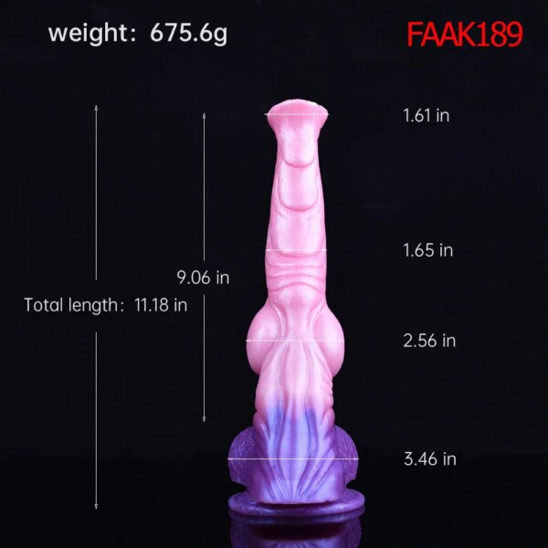 Fantasy Knot Horse Dildo With Suction Cup Silicone Long Realistic Animal Penis Sex Toys For Women Masturbator Adult Games