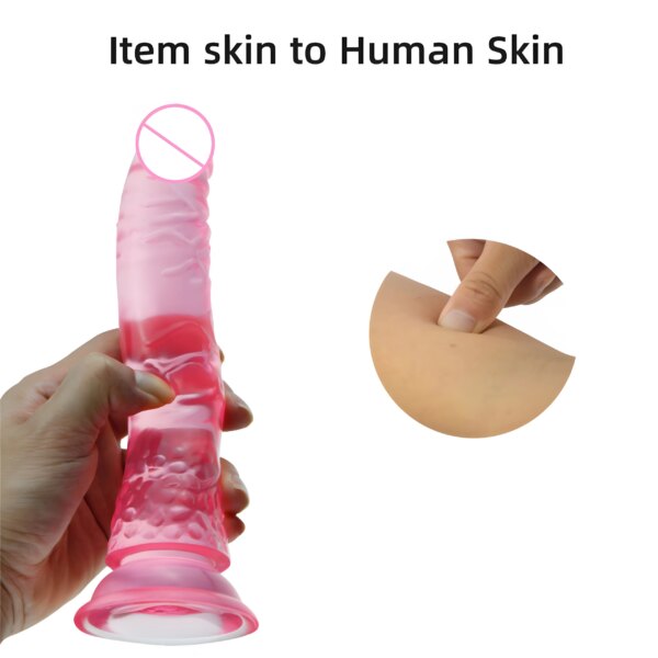 Cock Big Dick Dido Sex Toy Female Dildos Deals Realistic Silicone Penis Fantasy Dildо Xxl Dildo Woman Anal Toys Dildio for Women