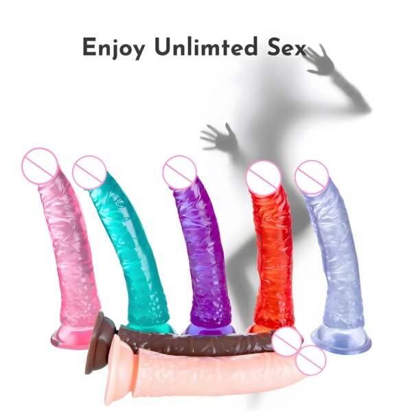 Cock Big Dick Dido Sex Toy Female Dildos Deals Realistic Silicone Penis Fantasy Dildо Xxl Dildo Woman Anal Toys Dildio for Women