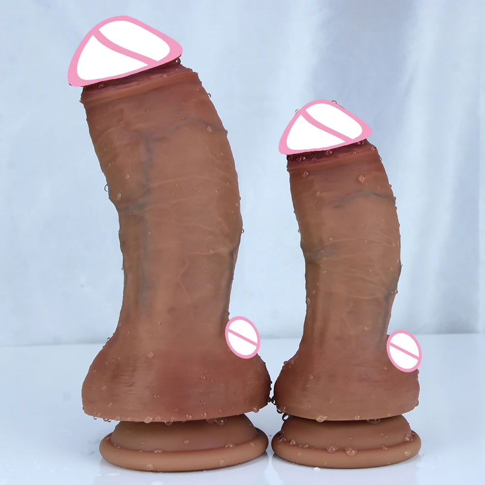 Realistic Big Dildo With Strong Suction Fantasy Anal Massage Butt Plug Vaginal Stimulate Large Penis Female Masturbator Sexy Toy Realistic Big Dildo With Strong Suction Fantasy Anal Massage Butt Plug Vaginal Stimulate Large Penis Female Masturbator Sexy Toy