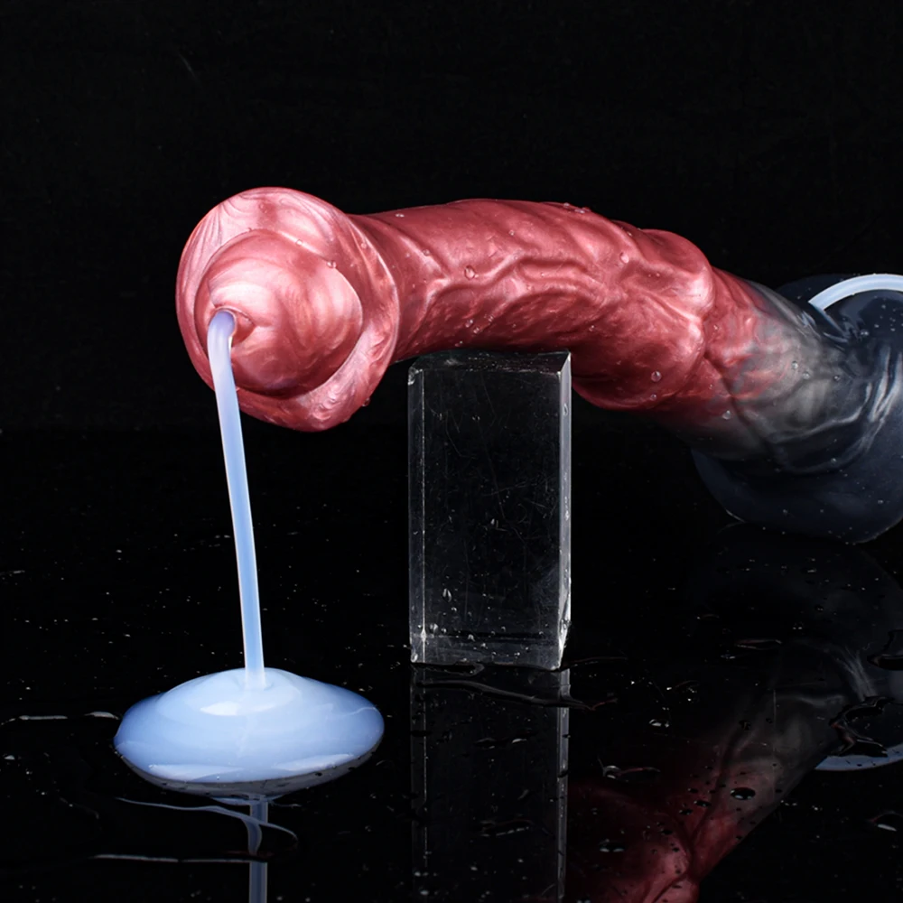 FAAK Silicone Ejaculation Horse Dildo With Sucker Multi Color Spray Liquid Function Fantasy Squirting Penis Sex Toys For Women FAAK Silicone Ejaculation Horse Dildo With Sucker Multi Color Spray Liquid Function Fantasy Squirting Penis Sex Toys For Women