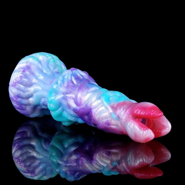 Fantasy Ovipositor Dildo  Silicone Anal Vaginal Masturbator Lay Eggs Hand-Push Ovipositor Sex Toy For Couples Games