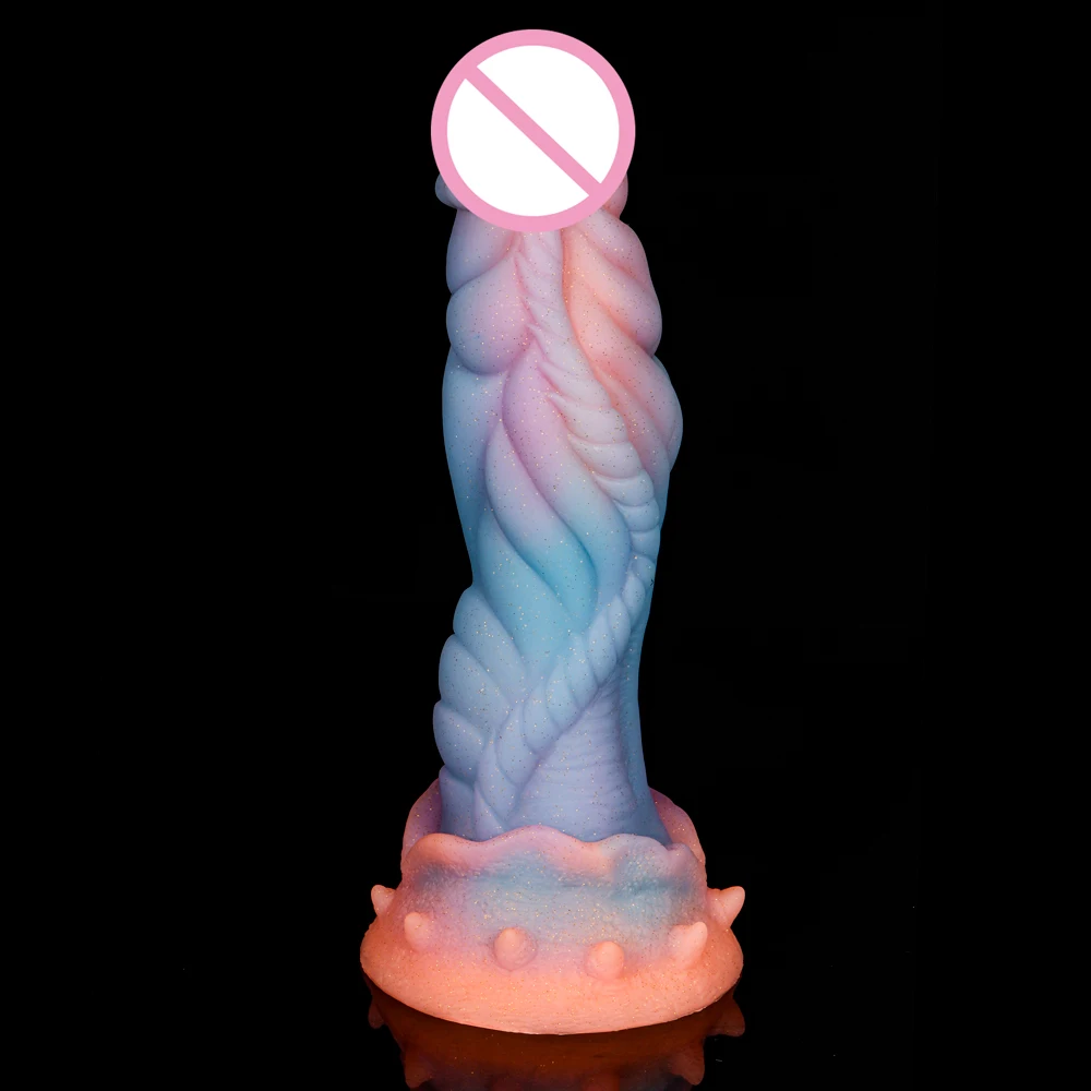 9.05in Soft Dragon Dildo With Suction Cup For Women Masturbate Anus Stimulate Fantasy Cock Animal Penis Adult Luminous Sex Toys 9.05in Soft Dragon Dildo With Suction Cup For Women Masturbate Anus Stimulate Fantasy Cock Animal Penis Adult Luminous Sex Toys