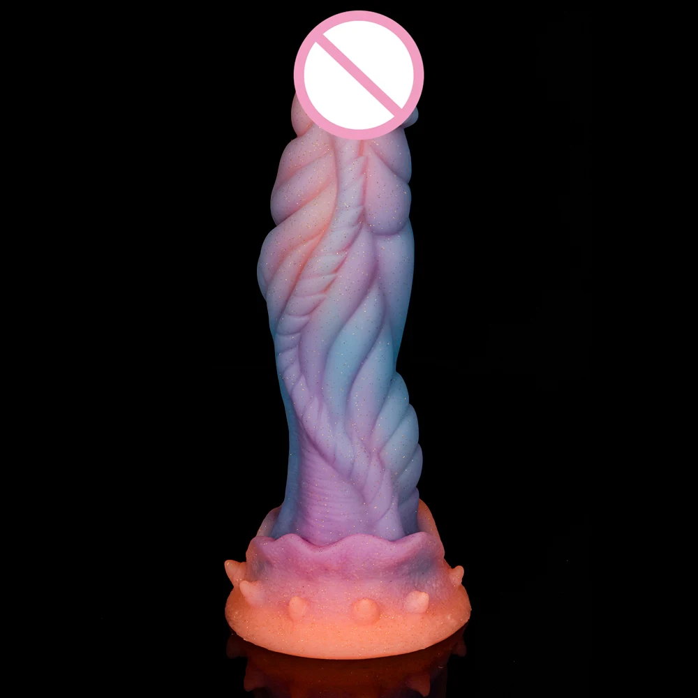 9.05in Soft Dragon Dildo With Suction Cup For Women Masturbate Anus Stimulate Fantasy Cock Animal Penis Adult Luminous Sex Toys 9.05in Soft Dragon Dildo With Suction Cup For Women Masturbate Anus Stimulate Fantasy Cock Animal Penis Adult Luminous Sex Toys