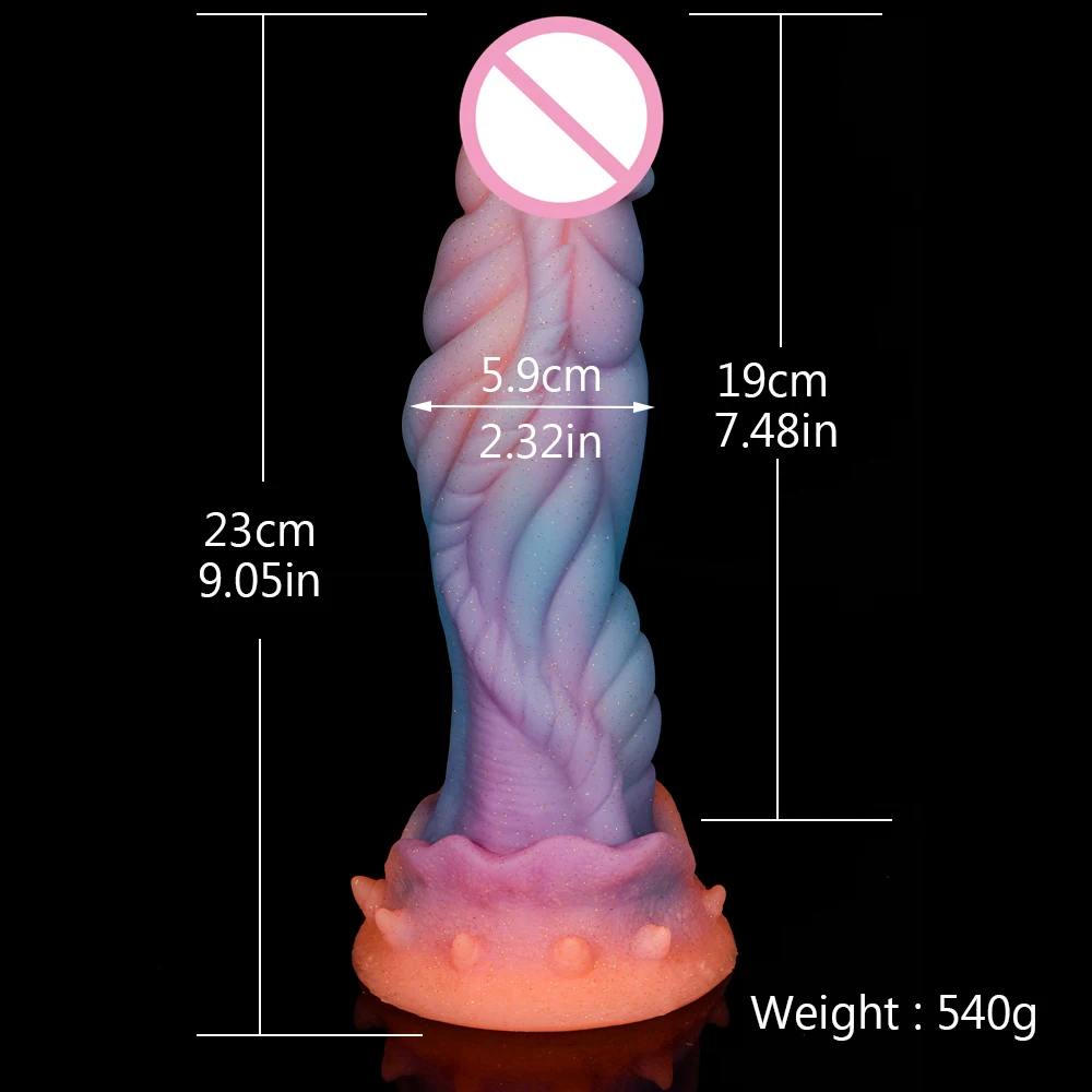 9.05in Soft Dragon Dildo With Suction Cup For Women Masturbate Anus Stimulate Fantasy Cock Animal Penis Adult Luminous Sex Toys 9.05in Soft Dragon Dildo With Suction Cup For Women Masturbate Anus Stimulate Fantasy Cock Animal Penis Adult Luminous Sex Toys