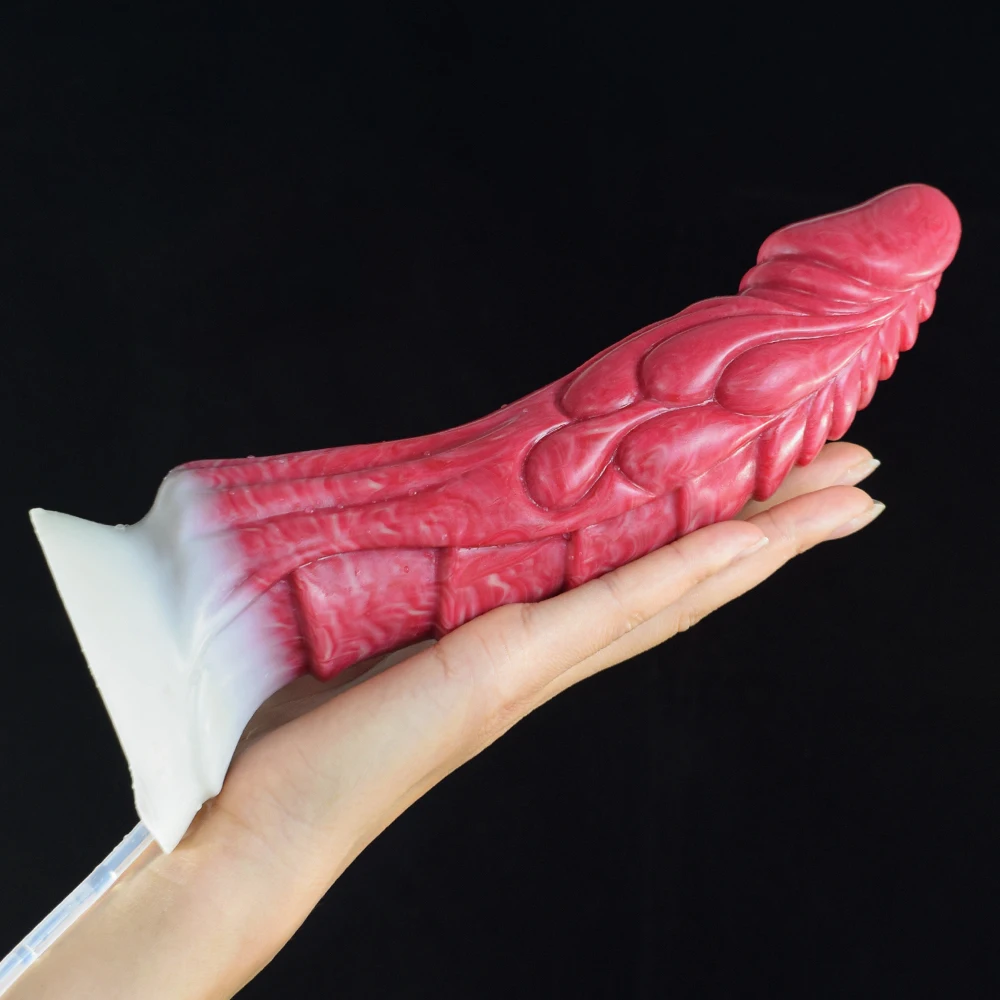  Unique Animal Dildo Ejaculation Glans Squirting Anal Plug Sucker Scale Fantasy Alien Masturbatory Sexy Toys for Women Gay