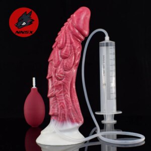 Unique Animal Dildo Ejaculation Glans Squirting Anal Plug Sucker Scale Fantasy Alien Masturbatory Sexy Toys for Women Gay