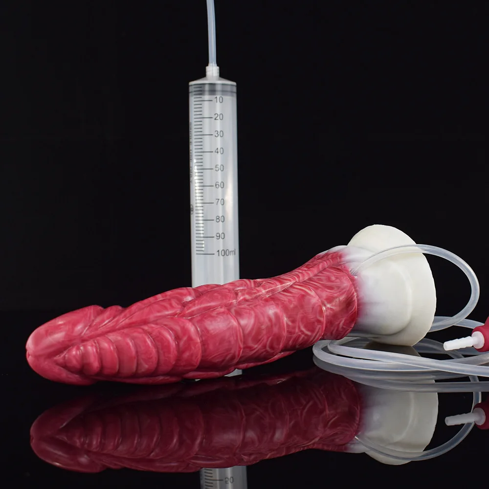  Unique Animal Dildo Ejaculation Glans Squirting Anal Plug Sucker Scale Fantasy Alien Masturbatory Sexy Toys for Women Gay