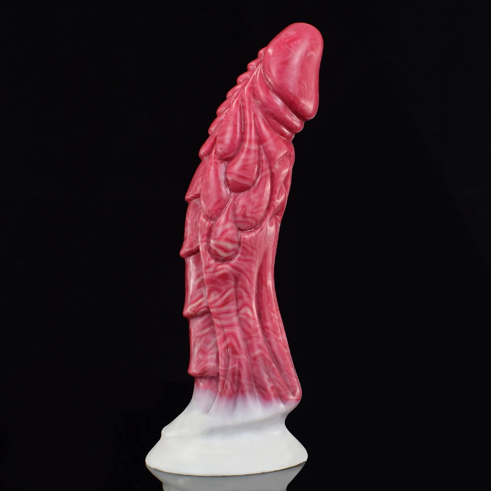  Unique Animal Dildo Ejaculation Glans Squirting Anal Plug Sucker Scale Fantasy Alien Masturbatory Sexy Toys for Women Gay