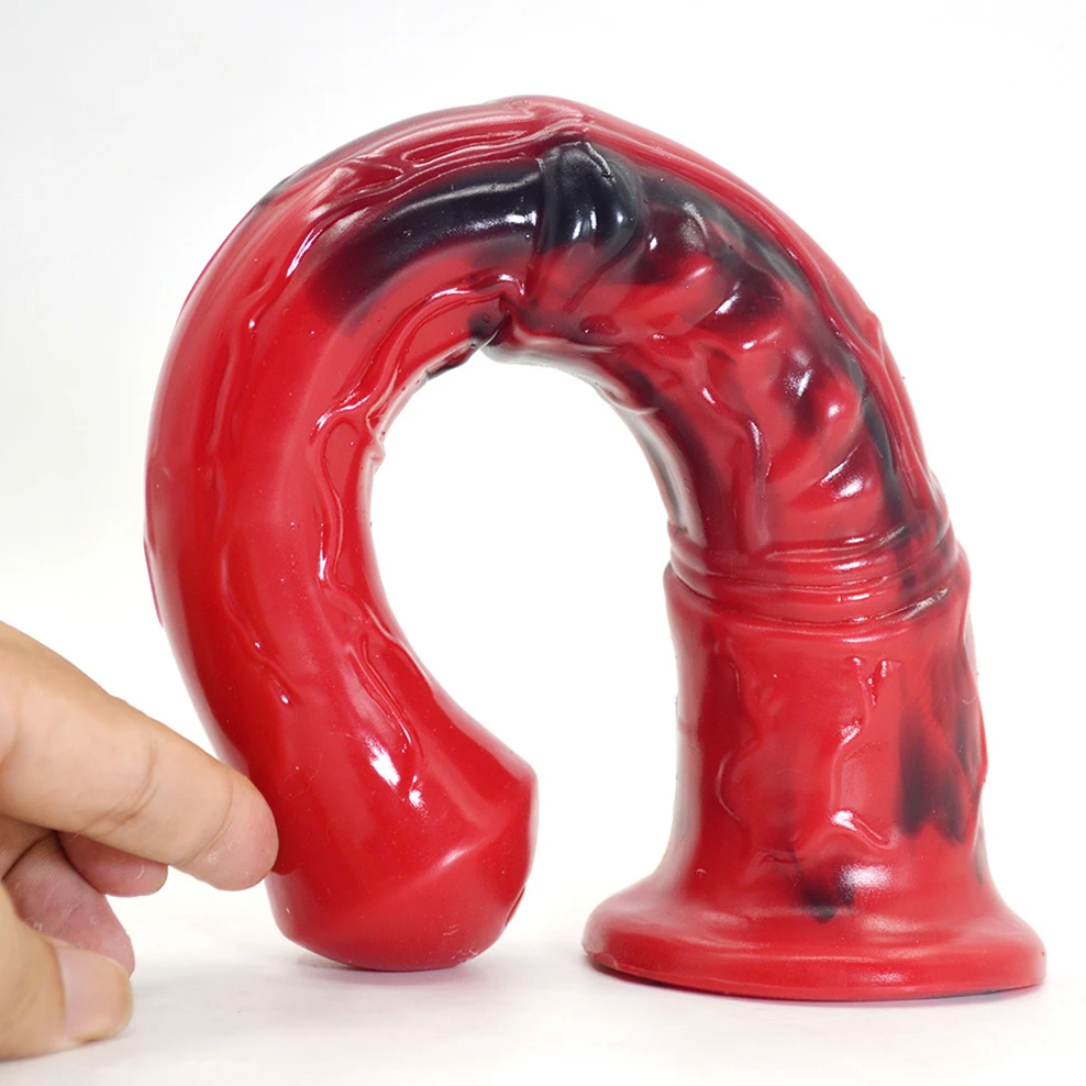 FAAK Long Horse Penis With Sucker Gory Raw Meat Color Slim Dildo For Beginners Female Fantasy Masturbate Anus Massage Sex Toys FAAK Long Horse Penis With Sucker Gory Raw Meat Color Slim Dildo For Beginners Female Fantasy Masturbate Anus Massage Sex Toys