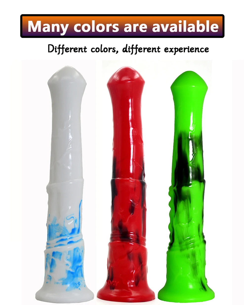 FAAK Long Horse Penis With Sucker Gory Raw Meat Color Slim Dildo For Beginners Female Fantasy Masturbate Anus Massage Sex Toys FAAK Long Horse Penis With Sucker Gory Raw Meat Color Slim Dildo For Beginners Female Fantasy Masturbate Anus Massage Sex Toys